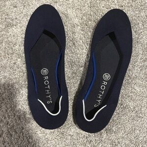 Rothy's Dark navy Blue Ballet Flats